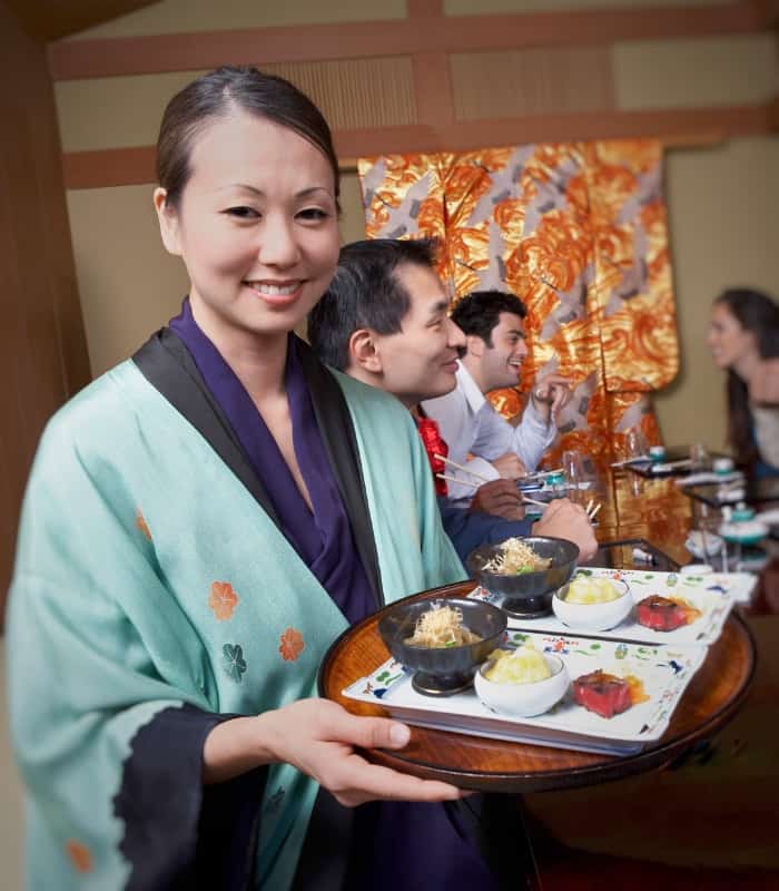 Giappone sushi e kimono